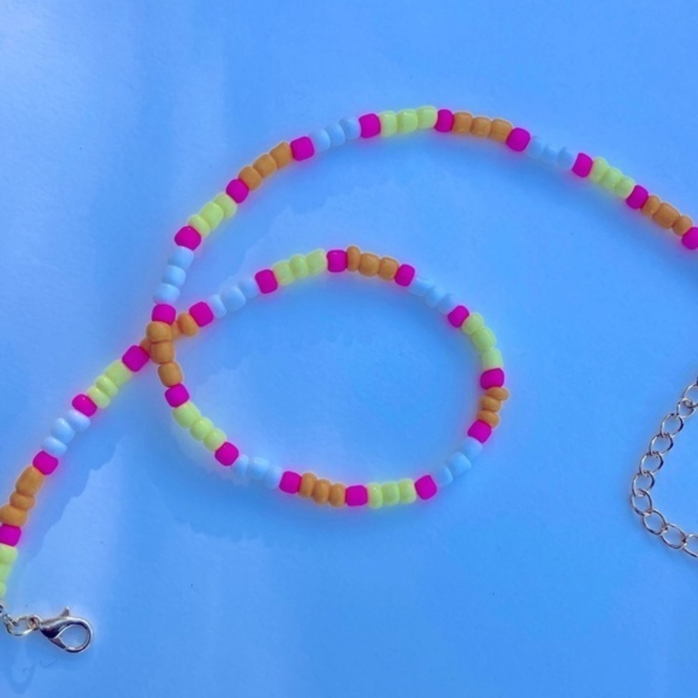 🍒 5/$25 🍒 Handmade Beaded Necklace | A15